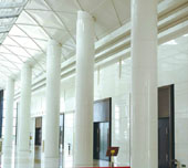 Crystallized Glass column