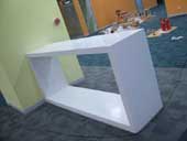 Crystallized Glass countertop