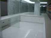 Crystallized Glass countertop