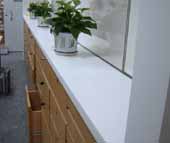 Crystallized Glass countertop