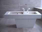 Crystallized Glass vanity