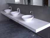 Crystallized Glass vanity