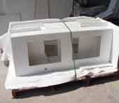 Crystallized Glass vanity