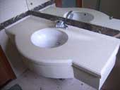 Crystallized Glass vanity