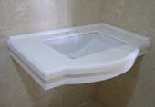 Crystallized Glass vanity
