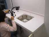 Crystallized Glass vanity